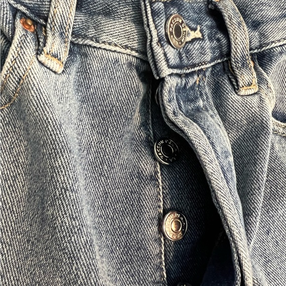 Pacsun Ultra High Rise Slim Jeans, Size 25, Medium Wash - Picture 3 of 7